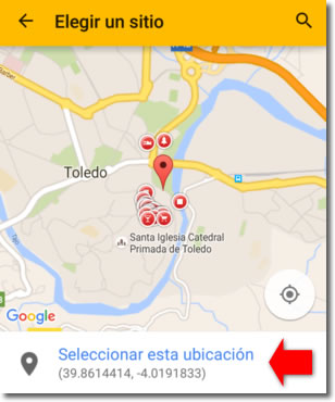 ¿Quieres que el teléfono te avise cuando llegues a un lugar?