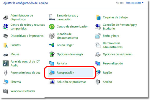 Cómo y por qué crear puntos de restauración en Windows 10