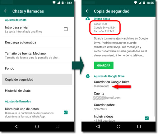 Cómo borrar completamente una conversación del Whatsapp