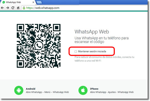 Disconnect Whatsapp Web if you do not want them to read your conversations