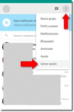 Desconecta Whatsapp Web si no quieres que lean tus conversaciones