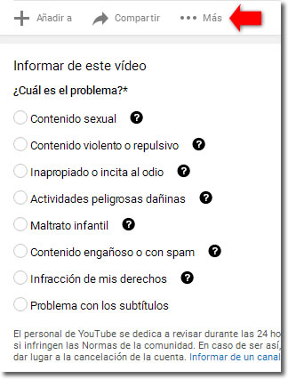 Configura YouTube para ocultar los vídeos inapropiados para niños