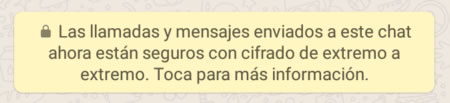 ¿Qué significa que el código de seguridad cambió en Whatsapp?