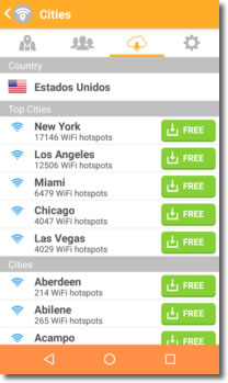 Aplicaciones para localizar puntos wifi gratis cuando viajamos