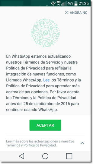 ¿Quieres compartir tu Whatsapp con Facebook?