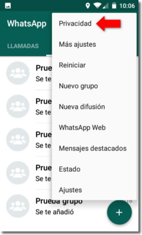 Con GB Whatsapp nos ocultan en línea, escribiendo y mucho más