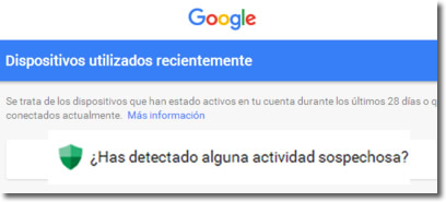 Alguien se está conectando a mi cuenta de gmail