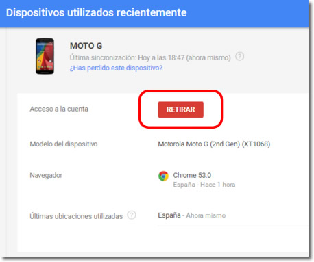 Alguien se está conectando a mi cuenta de gmail