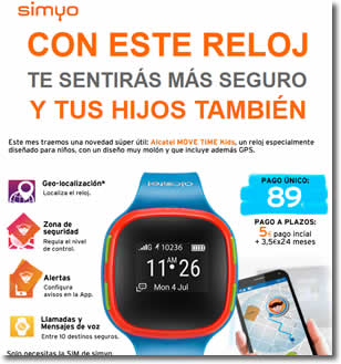 Move Time es un reloj inteligente pensado para los niños