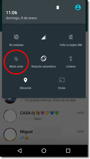 Por qué está en línea en Whatsapp pero no le llegan mis mensajes