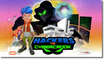 Hackers vs CyberCrook. Un juego para aprender ciberseguridad