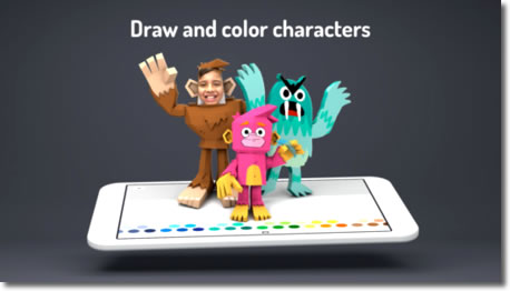 Google Toontastic 3d, aplicación infantil para crear películas