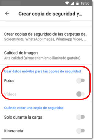 Preguntas frecuentes sobre el funcionamiento de Google Fotos