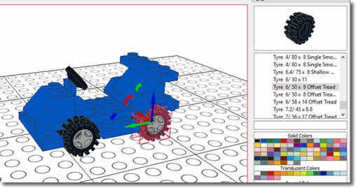 LeoCAD, programa CAD para crear construcciones virtuales LEGO
