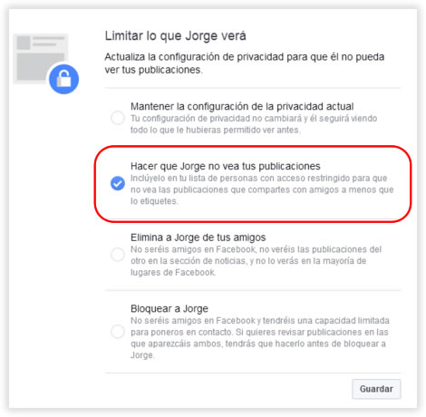 En Facebook puedes tomarte un respiro de tus amigos o de tu ex