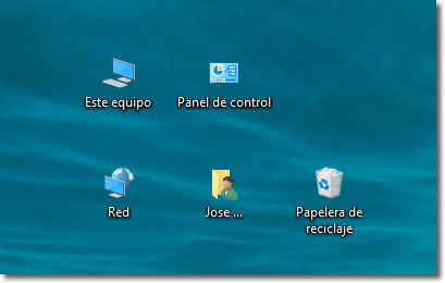 Cómo ver el icono de EQUIPO (Mi PC) en el escritorio de Windows 10