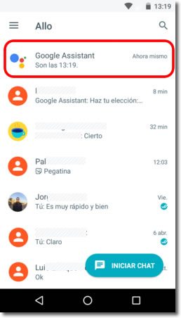 Allo, el servicio de mensajería por el que apuesta Google