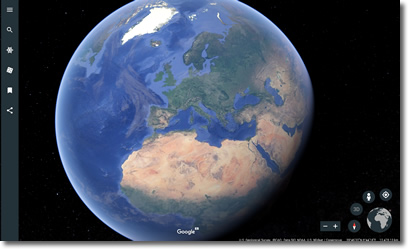 Google Earth ahora en el navegador y con interesantes novedades