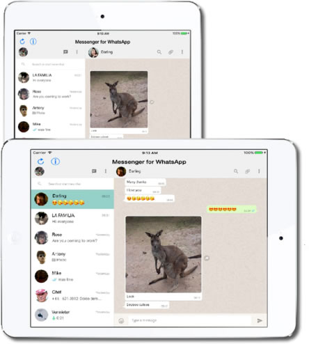 Cómo usar Whatsapp desde una tablet