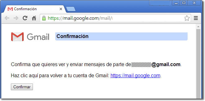 Puedes delegar tu correo Gmail para que lo gestionen otros usuarios