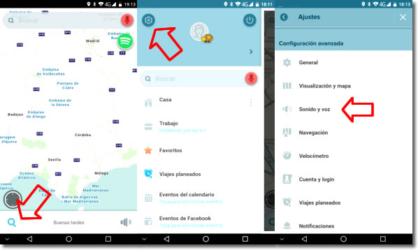 El navegador Waze permite grabar las instrucciones con nuestra voz