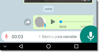 Qué hacer con las indiscretas notas de voz de Whastapp