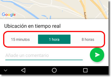 Whatsapp ya permite compartir la ubicación a tiempo real