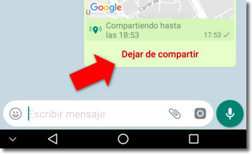 Whatsapp ya permite compartir la ubicación a tiempo real