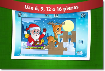 Juegos para niños sobre la Navidad en Android