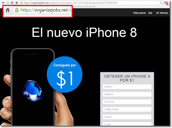 Google Chrome no regala un iPhone, es una estafa