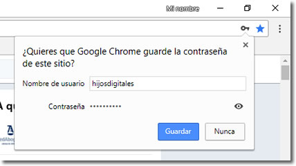 Comprueba las contraseñas de Internet que has guardado en tu navegador