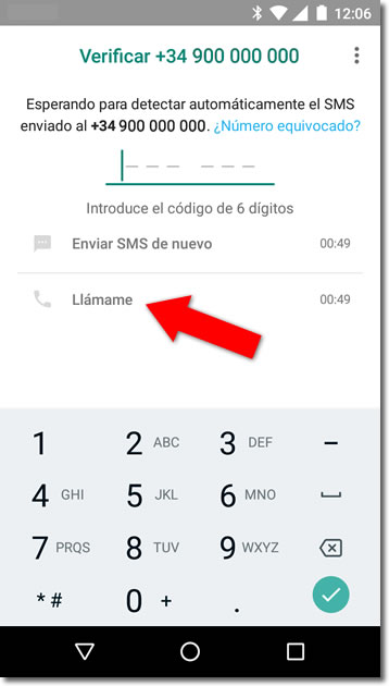 WhatsApp Business (negocios) para números móviles y fijos