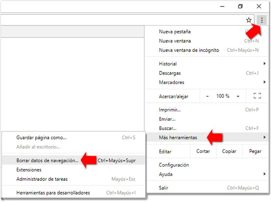 barrer fluctuar pastel Cuándo y cómo borrar caché y cookies del navegador - Hijos Digitales