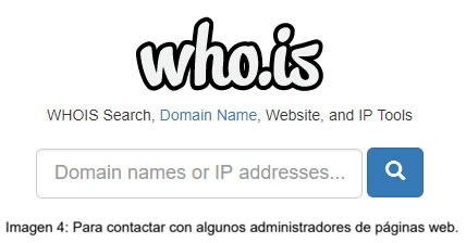 Pasos para eliminar información en los buscadores