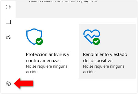 Revisa Windows Defender