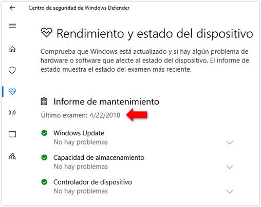 Revisa Windows Defender