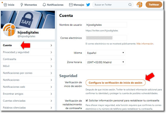 Si usas Twitter refuerza ya mismo la seguridad de tu cuenta