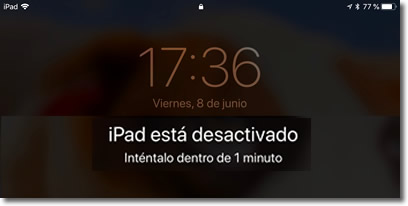 Borra tu iPhone o iPad al décimo intento de desbloqueo fallido