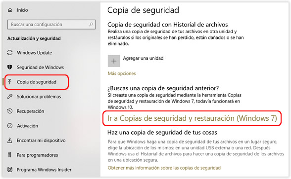 Cómo y cuándo crear una copia de seguridad del sistema en Windows 10