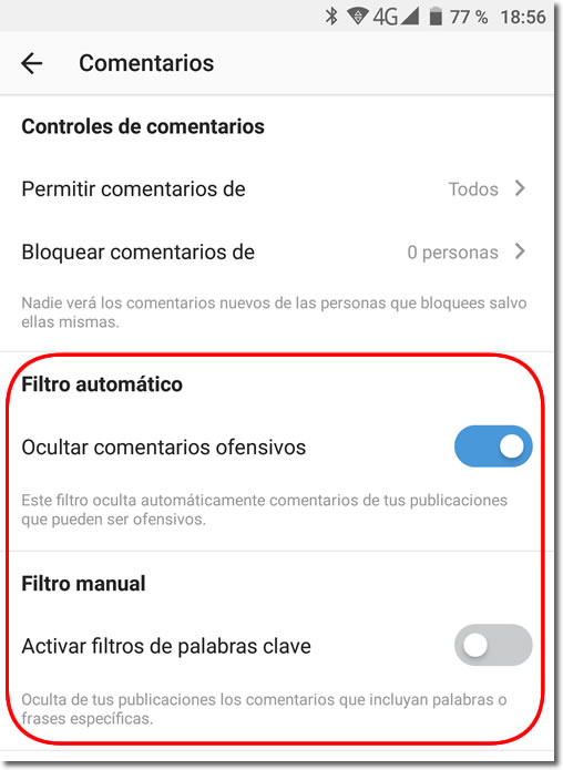 Las opciones de privacidad de Instagram que debes revisar