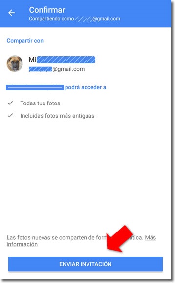 Cómo pasar todas mis fotos de Google Fotos de una cuenta a otra