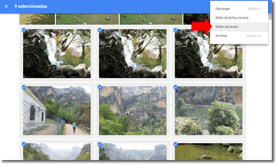 Google Fotos ya permite añadir o editar la ubicación de las fotos