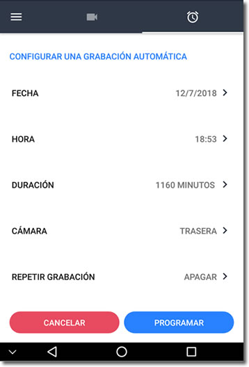 Utiliza tu Android como cámara espía sin que nadie lo advierta