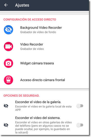 Utiliza tu Android como cámara espía sin que nadie lo advierta