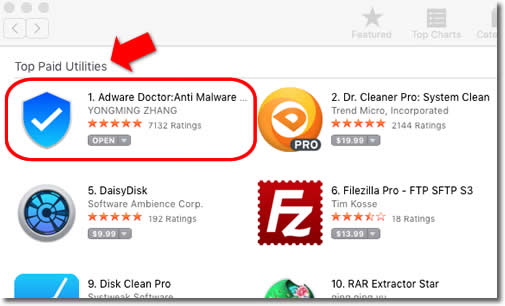 Desinstala ya Adware Doctor, es una aplicación espía en los Mac