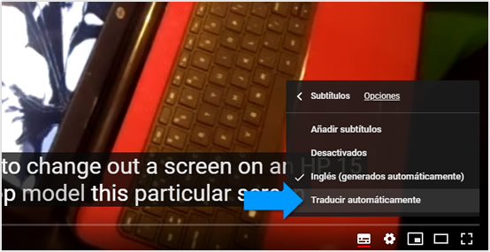 Como ver vídeos de YouTube traducidos cuando están en otro idioma