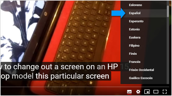 Como ver vídeos de YouTube traducidos cuando están en otro idioma