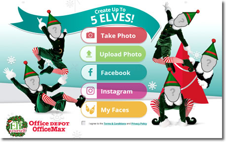 Felicita estas navidades con ElfYourself y sus vídeos de Elfos