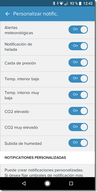 Estación meteorológica inteligente de Netatmo para interior y exterior