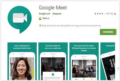 Google Meet Android